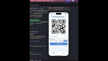 UI QR Code Generator #flutter #reactnative #javascript
