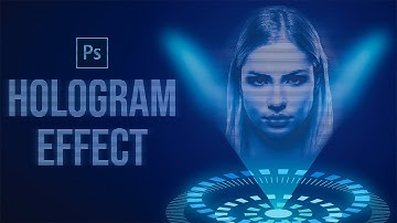 HOLOGRAM EFFECT | PHOTOSHOP EFFECTS | PHOTOSHOP TUTORIAL