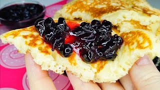 🥞🍪🍓Пышные блины на дрожжах и манке🌿