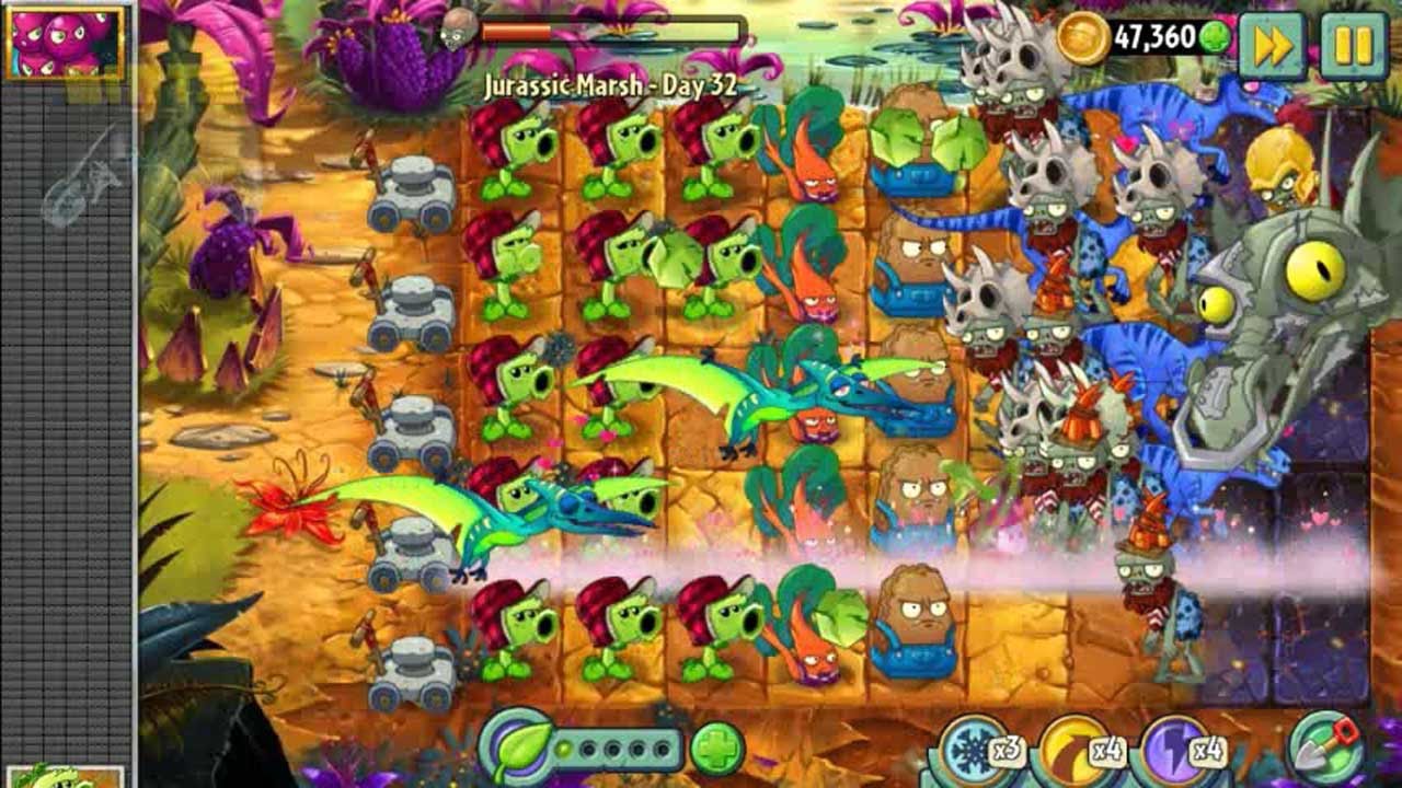 Plants vs Zombies 2 - Scrapped and Unfinished Jurassic Marsh Zomboss ...