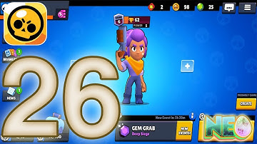 Brawl Stars: Gameplay Walkthrough Part 26 - Shelly Upgrade (iOS, Android)