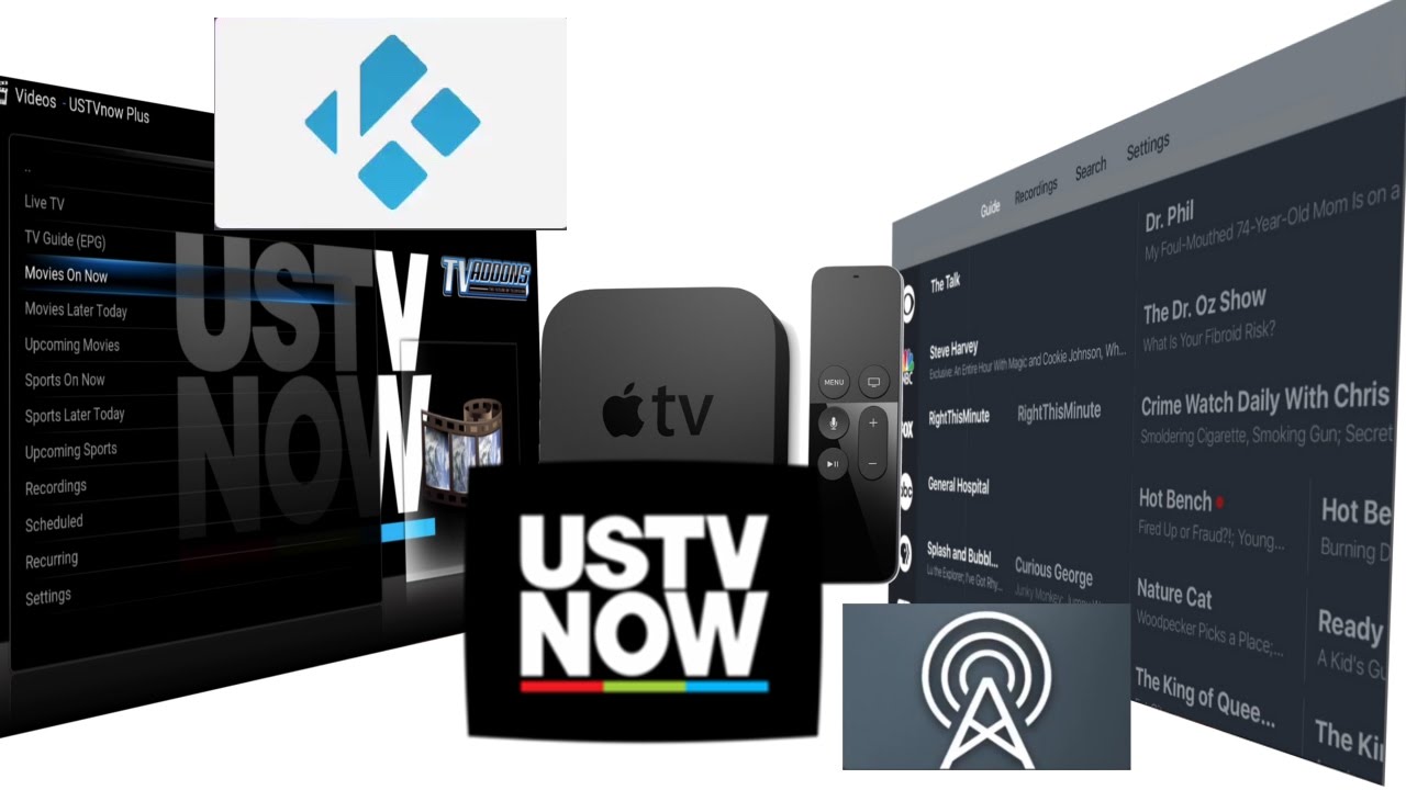 USTVnow on AppleTV 4 with Kodi & Antenna App - YouTube