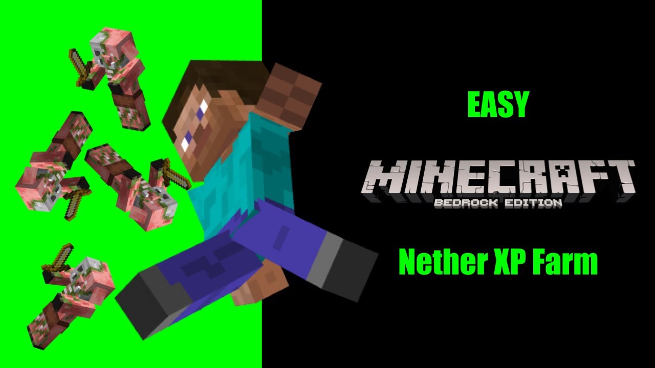 Minecraft Bedrock Nether XP Farm [1.16] YouTube
