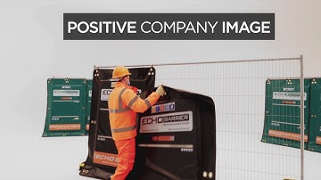 Noise reduction barrier H sonic