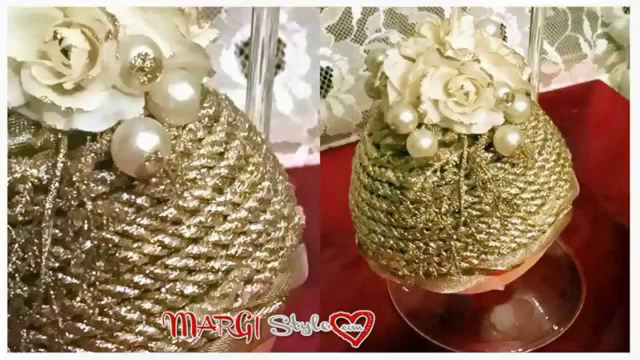 Palline Natale Fai Da Te.Sfera In Polistirolo Fai Da Te Oro Stile Shabby Youtube