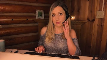 Late Night Cold Calling [ASMR Telemarketer] Lots of Typing, Soft Spoken RP