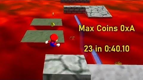 [RTABC WR] Max Coins 0xA in BitFS (Not Wii VC), 23 in 0:40.10 *new route*