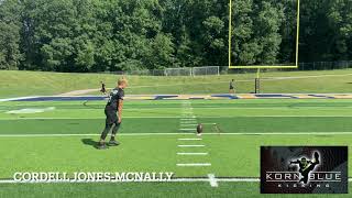 Cordell Jones-McNally | Kornblue Kicking