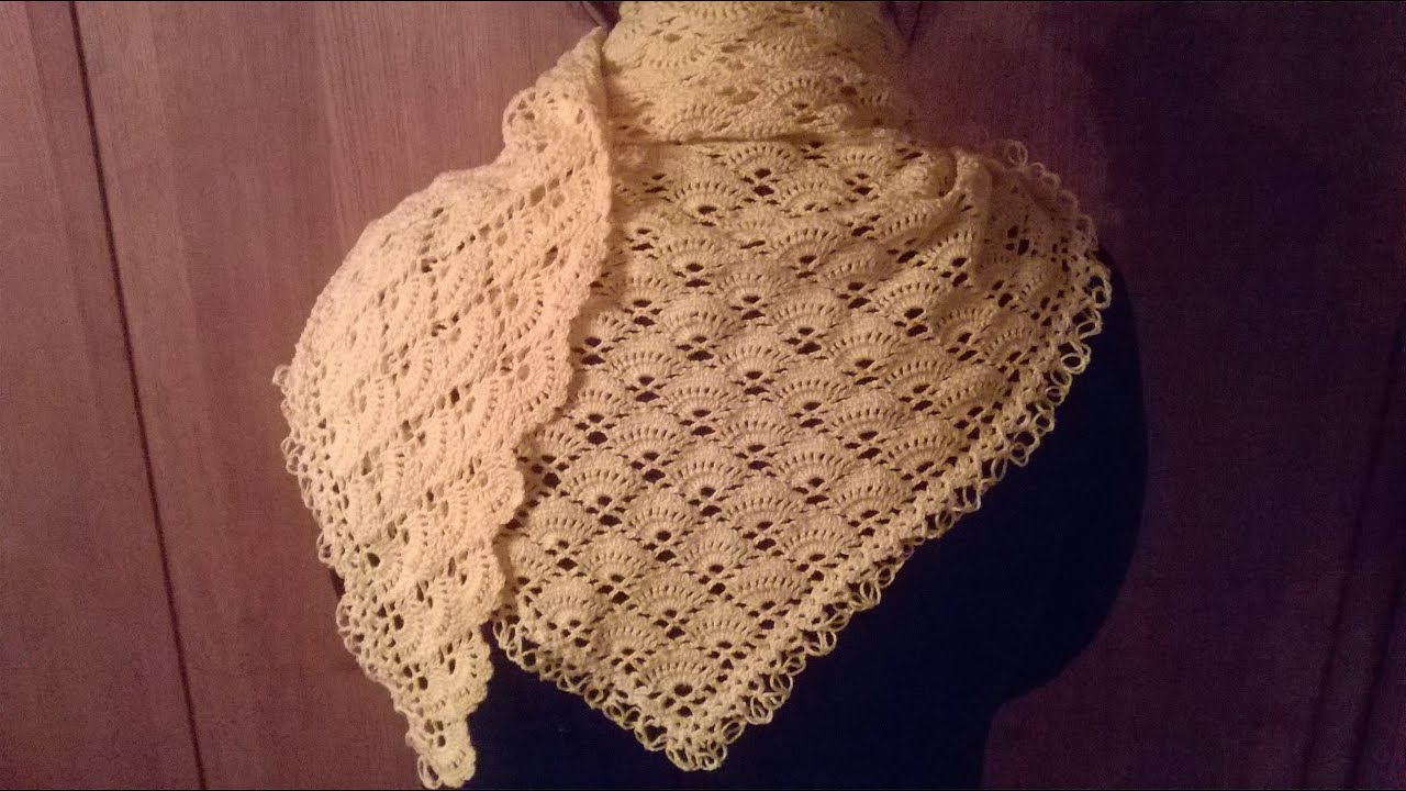 confiar invención Por Mantilla española (ganchillo / crochet) - YouTube