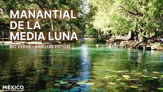 Lagoon and Spring of the Media Luna in Rio Verde San Luís Potosí | Huasteca  Potosina - YouTube