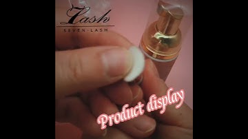 How to easily remove eyelash extensions? | Lash Training | Eyelash Extension Tutorial |SEVENLASH.COM