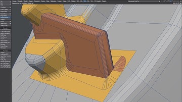 LightWave Model - Merge Machine Mesh - Part 1