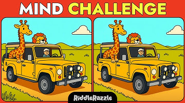 IQ Booster Games / Spot The 3 Differences: Can You Find Them All?