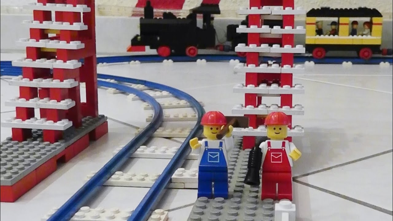 Lego Animation Film Mit Lego Eisenbahn Aus Den 70ern Lego Technic