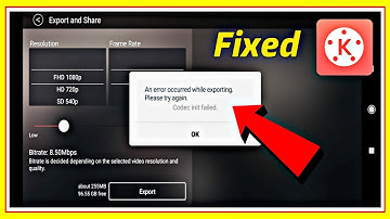 kinemaster export Problem Solved | An Error occurred while exporting kinemaster Fixed 2021