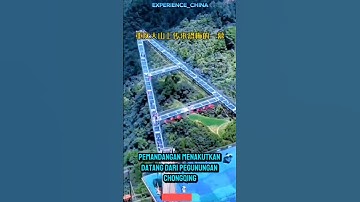 JEMBATAN KACA PALING EXTREME DI CHONGQING CHINA😱😱
