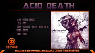 Acid Death - Fire of the Insane