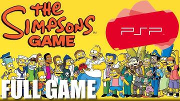 The Simpsons Game [PSP/PS2] - Full Game Walkthrough (No Commentary Longplay)