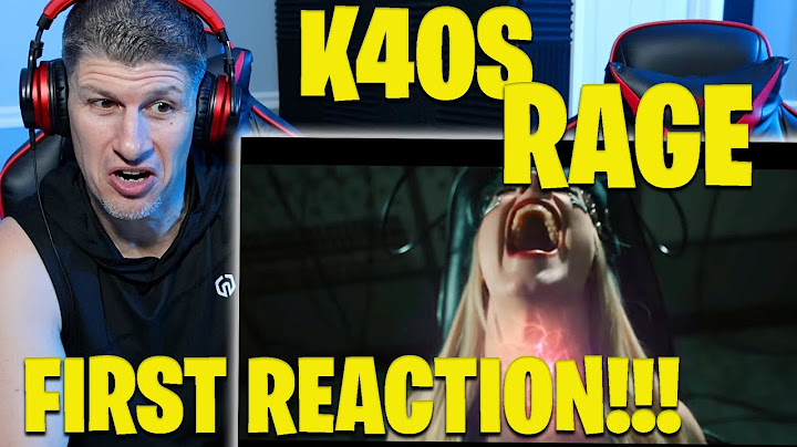 K4OS - RAGE (Official Video) REACTION!!!