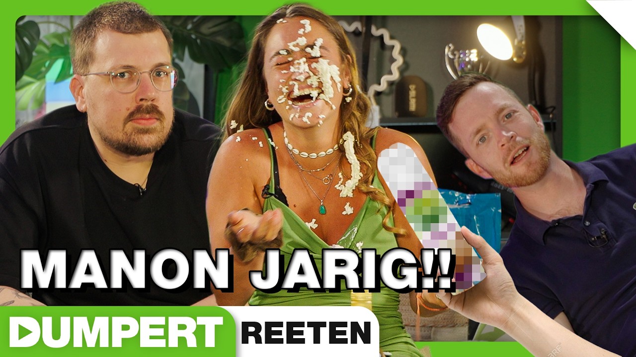 Sjoerd Janssen te gast en Manon krijgt traktatie in haar gezichtje | DumpertReeten