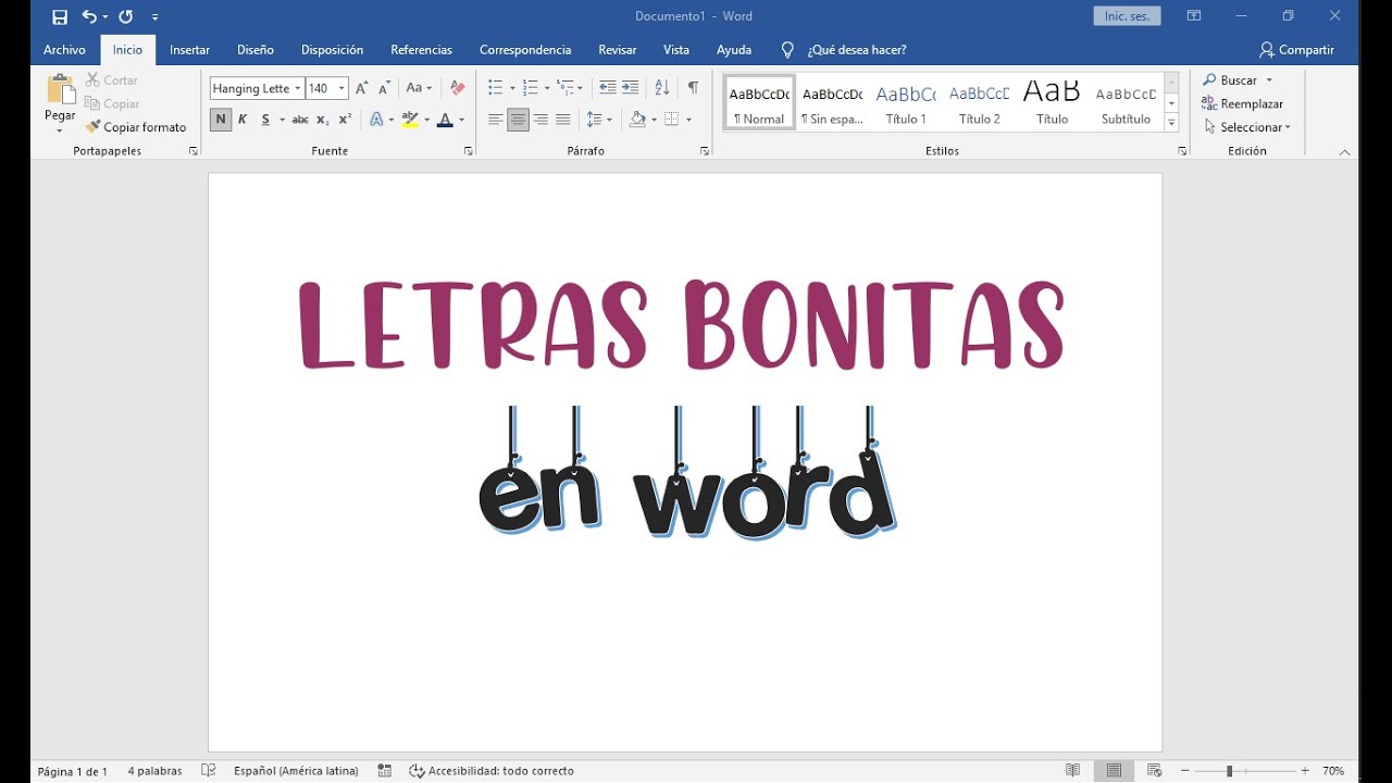 Cómo instalar fuentes en Word - YouTube