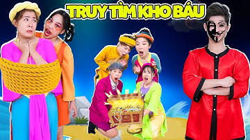 Squid Game Trò Chơi Con Mực Truy Tìm Kho Báu Trong Rừng Hoang | Giải Thoát Tấm Cám | Miu Miu TV