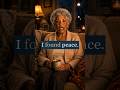 Peace Is Happiness That Stayed #peace #elderlywisdom