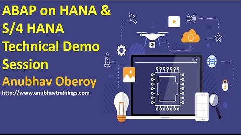 ABAP on HANA Demo Session | S/4HANA Technical training