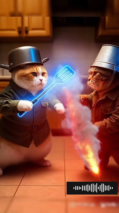 “Coming Soon…”The Knight of the Laser Sword & The Dragon Spear #cat #funnycats #cute #kitten #funny