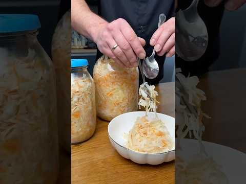 Рецепт самой полезной квашеной капусты #капуста #кулинария #еда