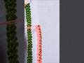 Satisfying embroidery design 🪡#embroidery #ytshorts #embroiderylover #viralshort #craft