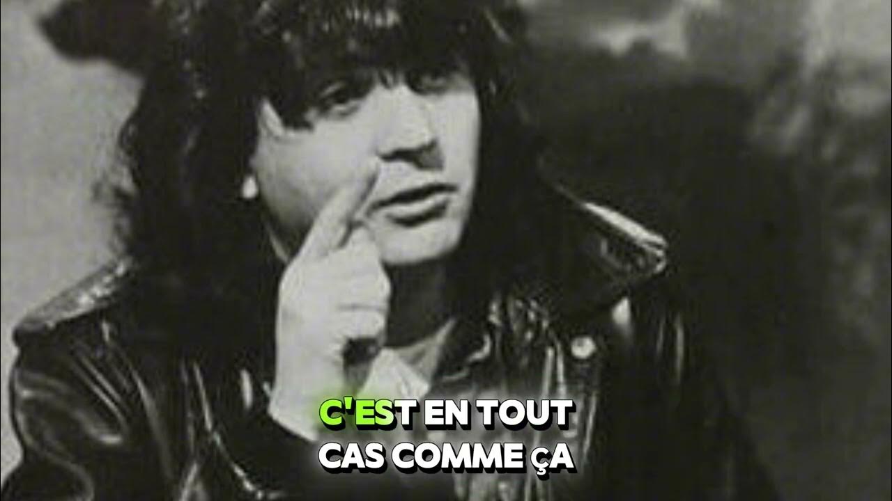 Daniel Balavoine parle de son nom , groupe de musique . interview rare YouTube