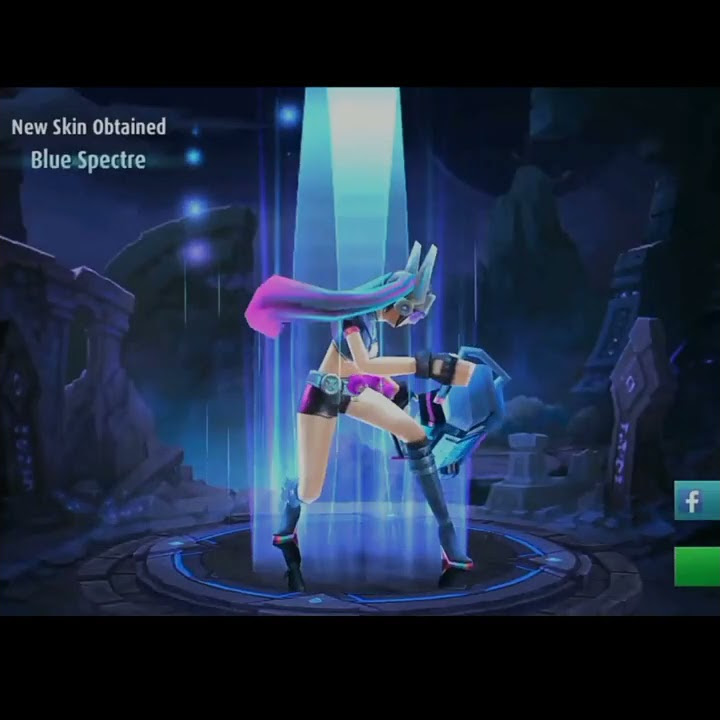 cara mendapatkan Skin Layla Blue Specter 2017 s4 skin langka layla