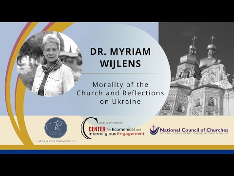 Dr  Myriam Wijlens   Morality of the Church and Reflections on Ukraine