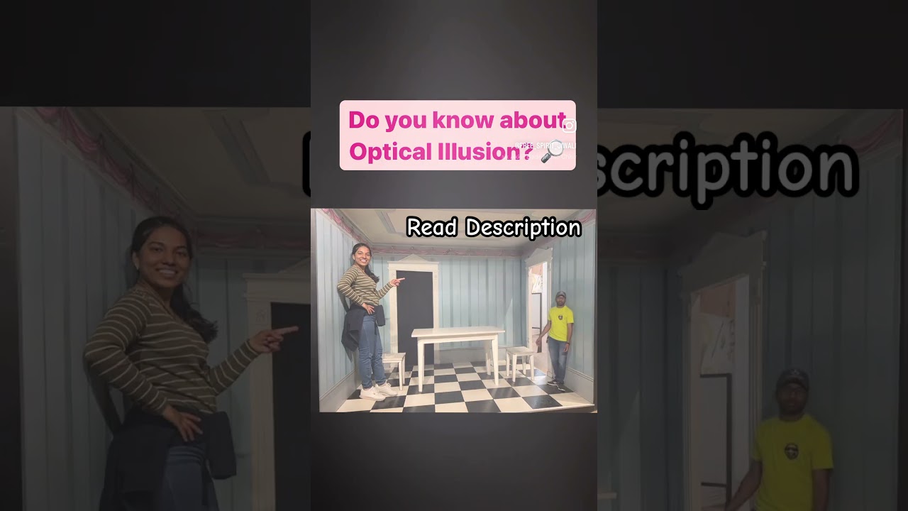 Have you ever experienced Optical Illusion?🔎 
