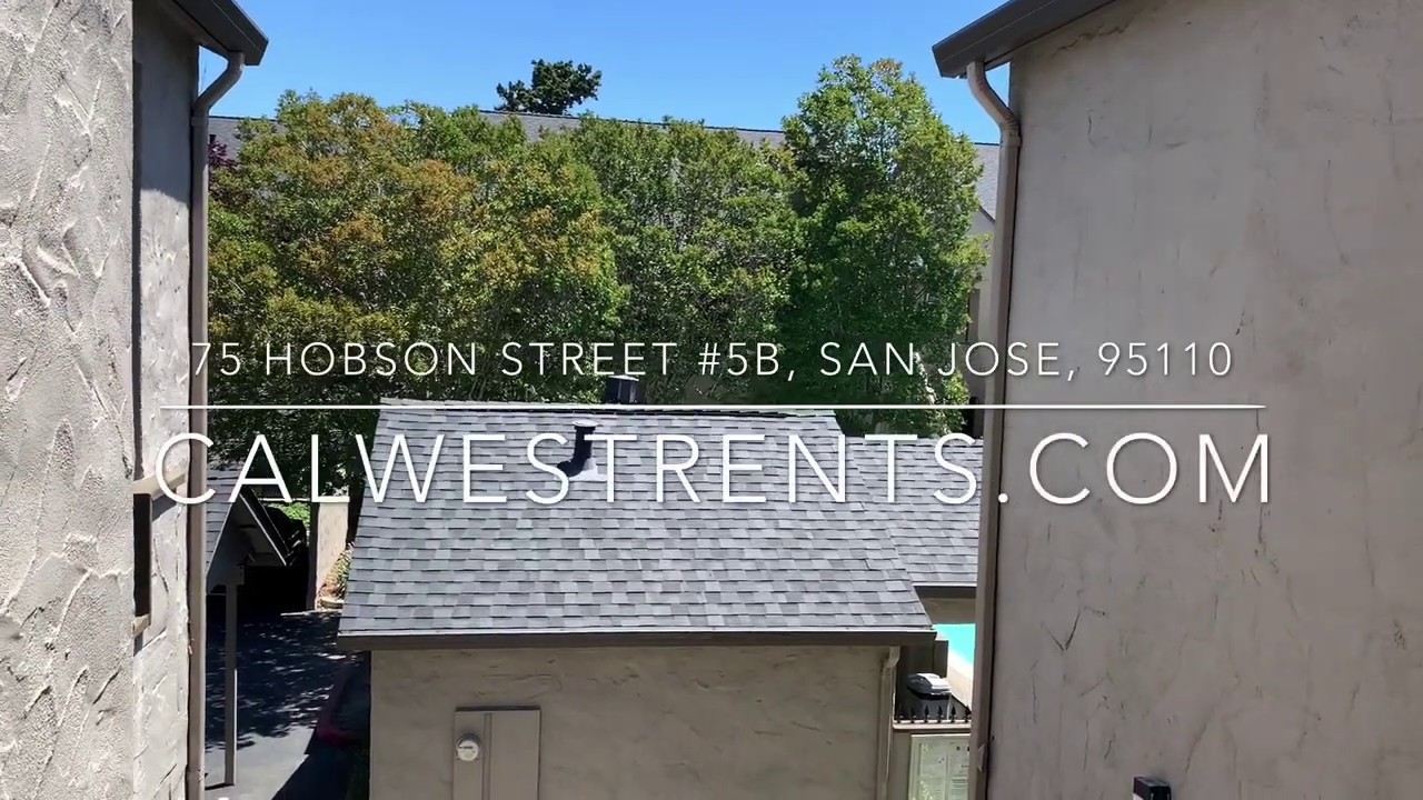 75 Hobson Street 5B, San Jose, 95110 Large 1 Bedroom 1 Bath Upstairs