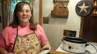 CrockPot  Hamburger Minestrone Soup (Homestead Tessie Simple Mobile Home Living)