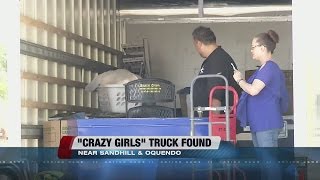 Las Vegas police locate 'Crazy Girls' truck
