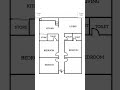 😱😱4bhk in 30x40 #shorts #trending #houseplan