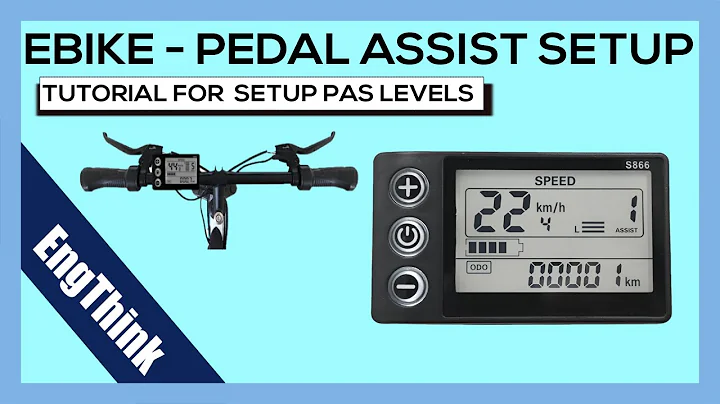 Configure PAS Sensor & Assist Levels | Full Tutorial for S866 E-bike Display #ebike  #ebiketips