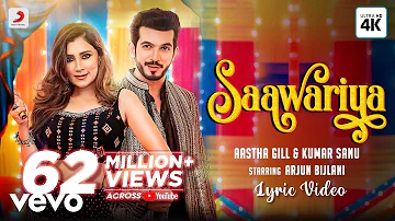 Saawariya - Official Lyric Video |Aastha Gill |Kumar Sanu |Arjun Bijlani