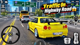 😱 Heavy Traffic on Highway Road! 🚗 | Driving Simulator 3D - Car Parking 3D: Online Drift Gameplay  screenshot 4