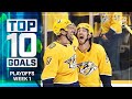 Top 10 Goals from Week 1 of the Stanley Cup Playoffs