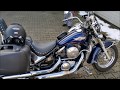 Kawasaki VN 800 Classic vulcan Motorrad Cruiser SJCam 5000x Elite