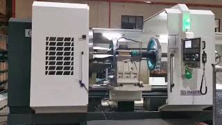HAVEN CNC lathe processing of train wheelsets