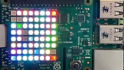 Raspberry Pi Sense Hat
