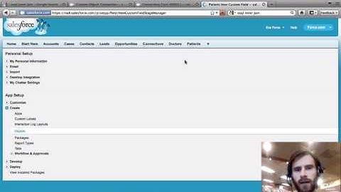SalesForce.com: Creating Custom Fields (part 3 of 5)