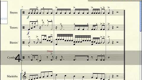 Finale Lesson 18: Dynamics (Virtual Drumline Demystified with Bryan Harmsen)