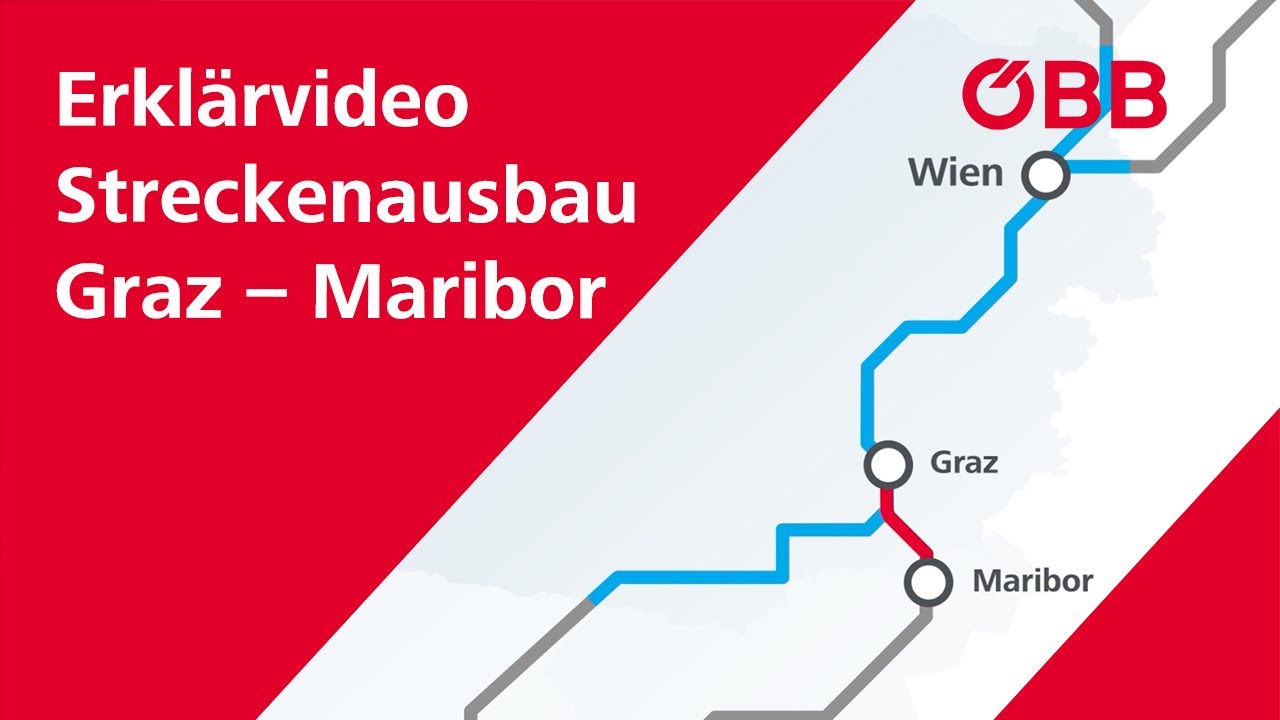 #OEBBBauenauf - Zweigleisiger Ausbau Graz - Maribor