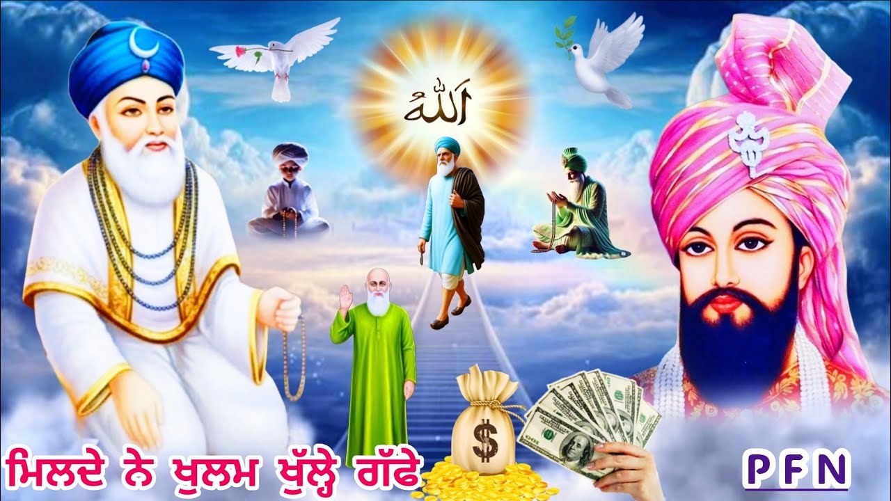 ਮੁਰਸ਼ਦ ਦੇ ਪੈਰਾਂ ਨੂੰ ਘੁੱਟ ਕੇ ਪਾਲਾ ਜੱਫੇ _ Peera de dar to milde ne khulam khule gafe _ klaam Sufi song